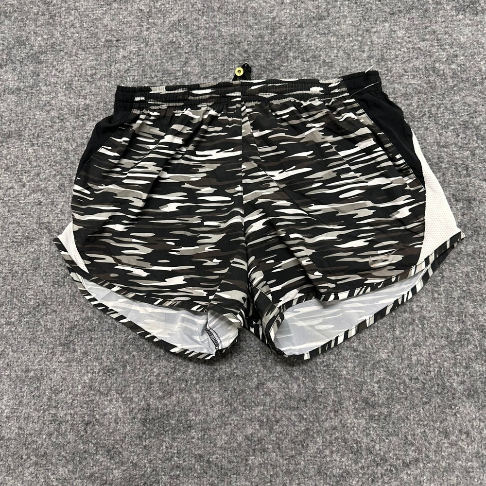 Nike Shorts Womens Size S Black Camo Dri-Fit Athletic Running Breathable Gym